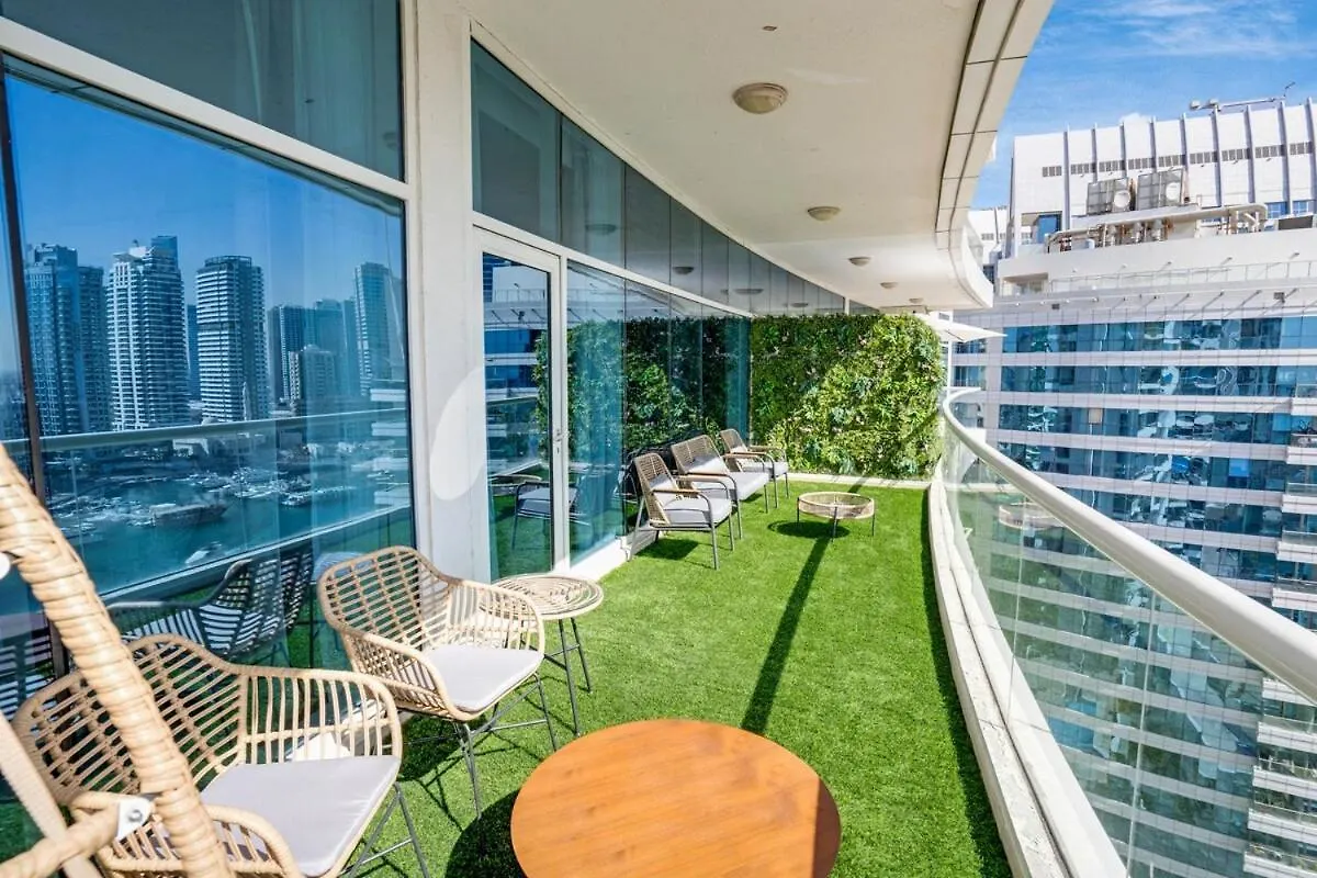 13 - Comfy 2-Bedroom Waterfront View - Close To Jbr & Marina Walk- Free Parking Apartamento Dubái